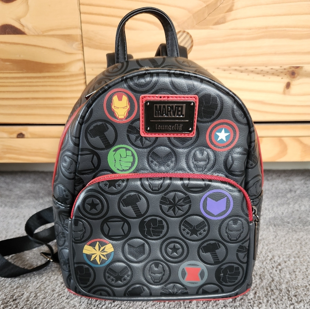 Loungefly Marvel Superhero Icon Mini Backpack